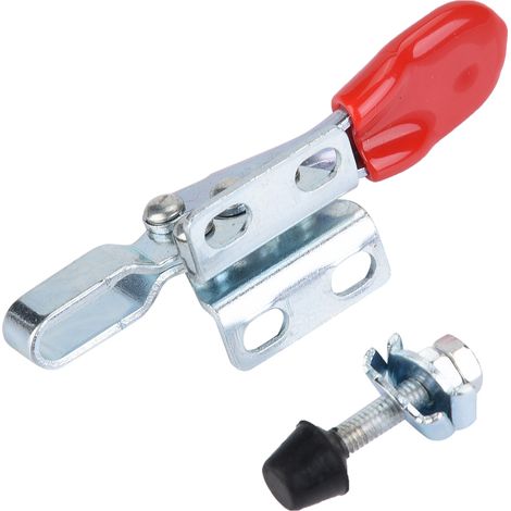 Lot de 5 pinces à genouillère verticales à fixation rapide en fer galvanisé (1/5)
