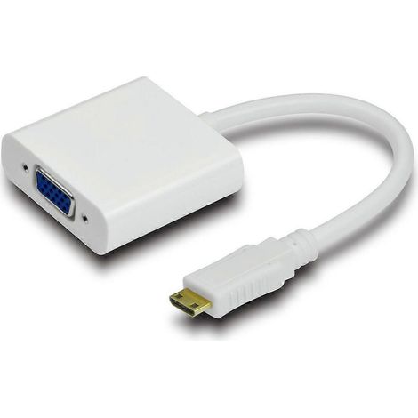 Adaptateur mini HDMI vers VGA