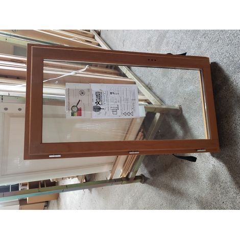 [jamais Utilise] Fenêtre Bois 1 Vantail H115 X L60 Tirant Gauche Côtes Tableau Second Choix (n°gd59) Gd Menuiseries