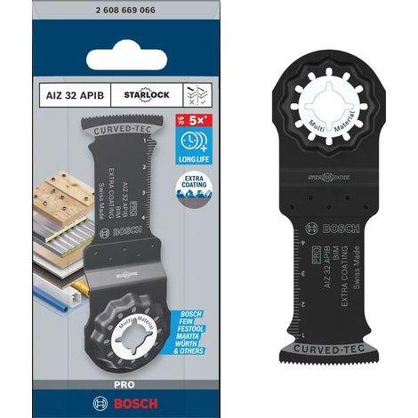 Bosch PRO BIM Starlock Plunge Cut Saw Blade AIZ 32 AIB Wood and Metal 32mm