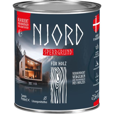 NJORD Sperrgrund für Imprägnierungen und Farben - 0,75L (1/5)