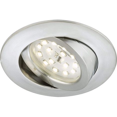 BRILONER - FARETTO DA INCASSO ORIENTABILE LED 1X5,5 470LM IP23 (1/3)