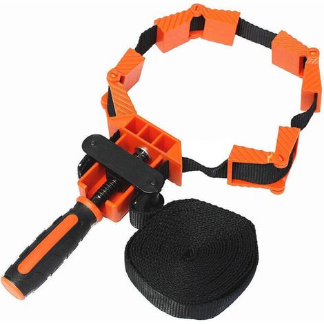 Frame Press, 4m Plastic and Nylon Clamping Strap, Corner Clamp, Framing Tool for Polygonal Objects (1/5)