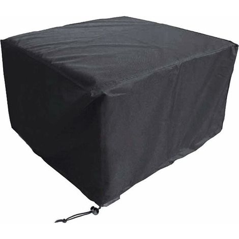Telo di copertura quadrato per mobili da giardino 115x115x74 cm, telo protettivo per mobili, copertura impermeabile per mobili da esterno, robusto telo in tessuto Oxford 420D, per tavoli e sedie. (1/5)
