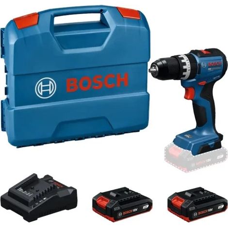 Trapano avvitatore a percussione Bosch GSB 18V-52 Brushless 18V con 2 batterie (1/5)