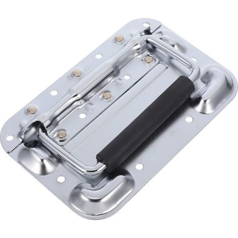 Federbelasteter 8mm Zuggriff aus Eisen pour Aviation Cases et Werkzeugkisten Robuster Klappgriff (1/5)