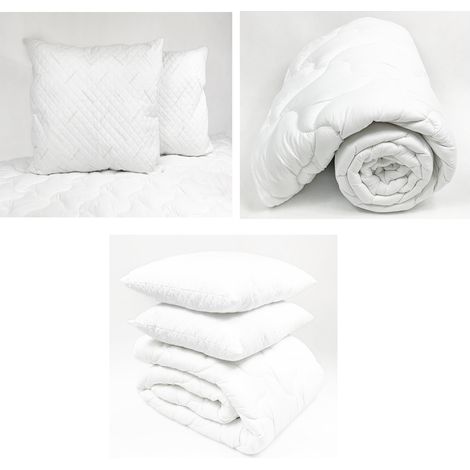 Set copripiumino singolo Easy Sleep per tutte le stagioni, 160x200 cm + 2 cuscini 50x60 cm. (1/5)