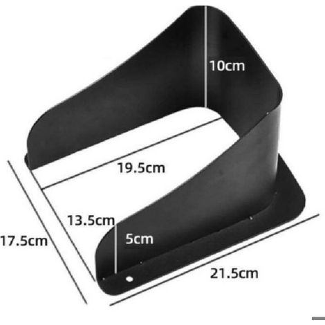 Couvercle Étanche Pour Sonnette - Métal Laminé À Froid - Résistant Aux Intempéries Et Aux Rayons UV - Température De Fonctionnement -20 °C À 50 °C - 1 Pièce (1/4)