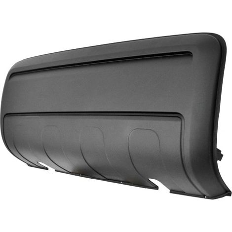 Moulure centrale de pare-choc arrière noire Fiat Panda 3 4x4 depuis 2012
