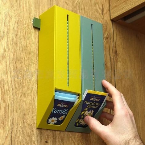 Portable, cute, new creative and practical Modular Tea Bag Rack -