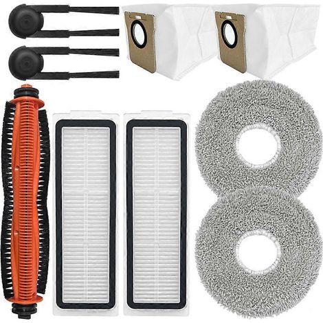 Accessoires pour aspirateur Xiaomi Mijia M40S / OV31CN : brosse à trois branches, brosse latérale, filtre HEPA, chiffon de nettoyage et sac à poussière (1/5)