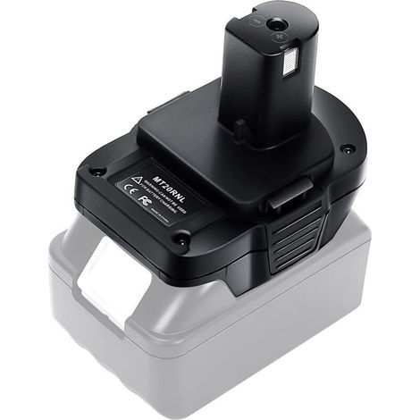 Convertiss d'adaptat de batterie au lithium Makita 18v vers Ryobi 18v P108 P105 Abp1081 Batteries lithium-ion Nickel