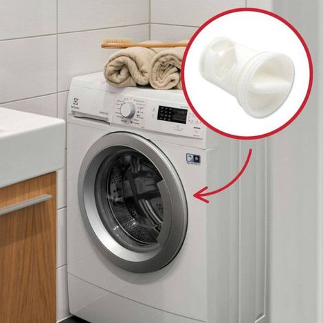 Filtre Bouchon Pompe - Pour Lave-Linge - Compatible AWM2052 AWM8100 - Pièce D'Origine - 1 Unité (1/4)