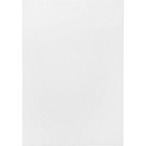 Panneaux d'éclairage LED en acrylique givré, diffuseur de lumière blanc, abat-jour rectangulaire de remplacement, protection anti-éblouissement pour faux plafond, 297 x 210 mm (1/4)
