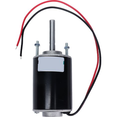 30W XD3420 Permanentmagnet-Gleichstrommotor, 12V 3500rpm, lange Welle, hohe Drehzahl, integrierter Drehzahlregler, Netzteil im Lieferumfang enthalten. (1/5)