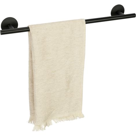 SW Badetuchstange Uno Meleto, schwarz, 60 cm (1/5)