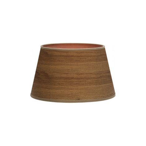 Paralume Salma E27 Legno Scuro 25dx20dx15h