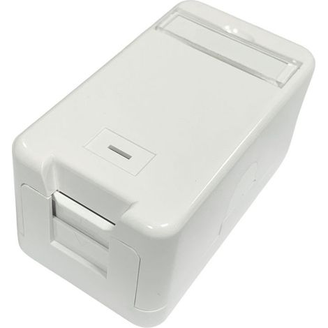Boîtier de montage en surface Lanview pour 1 prise RJ45, LVN127766