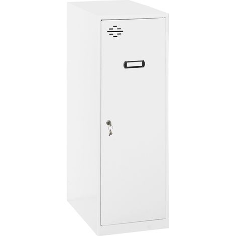 Simonrack Mini armadietto metallico bianco sicuro