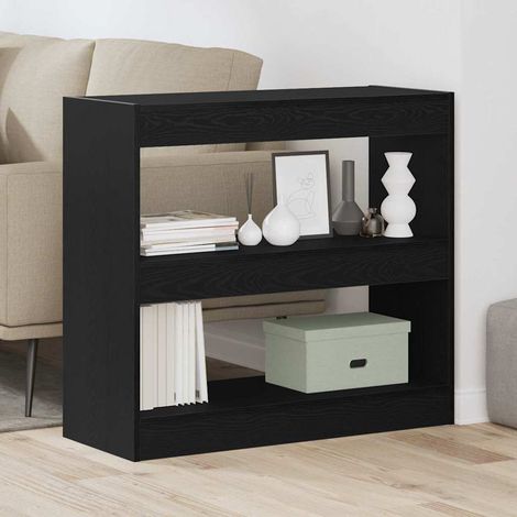 Estantería para libros Roble negro 80 x 30 x 72 cm (1/5)