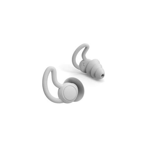 Bouchons d'oreille réutilisables en silicone Réduction sonore 40 dB Confort optimal pour sommeil, étude, concerts Lavables et écologiques (1/5)