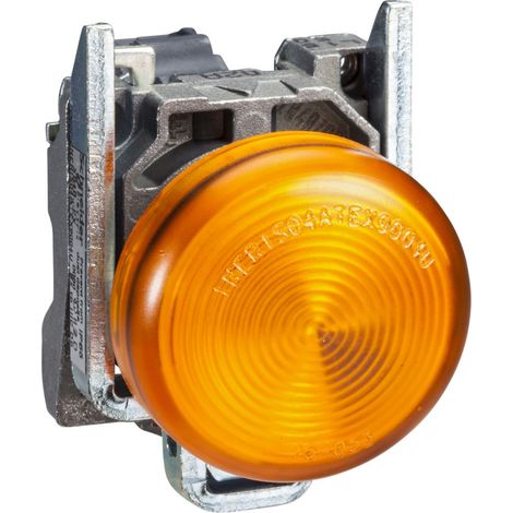 Harmony XB4 - voyant lumineux BA9s - Ø22 - orange - direct 250V max - vis étrier (1/2)