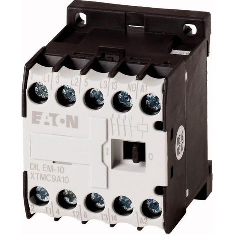 Contacteur de puissance 3p+1F 4kW/400V/AC3 000051789 EATON DILEM-10(415V50HZ,480V60HZ)