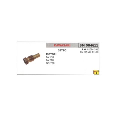 Vergaser Jet-Rasenmäher KAWASAKI FA130 FA210 GD700 92064-2010