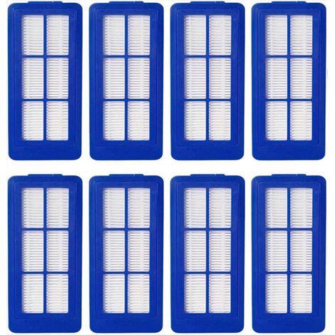 Lot de 8 filtres de rechange pour aspirateurs Eufy RoboVac11S 15C 30C G10 G30 Hybride