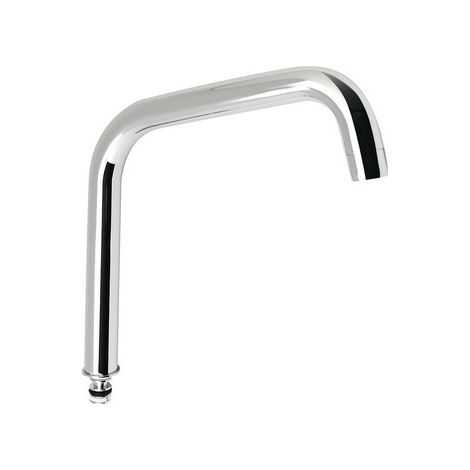 CANNA TUBO ALTA D24 CON AERATORE PER NETTUNO DUE Cromo