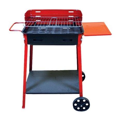 BARBECUE CARBONELLA + RUOTE FD  CM 45X30 H.CM 85
