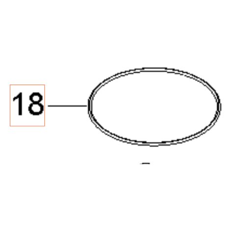 O-RING 80X2 592617666 ORIGINALE HUSQVARNA