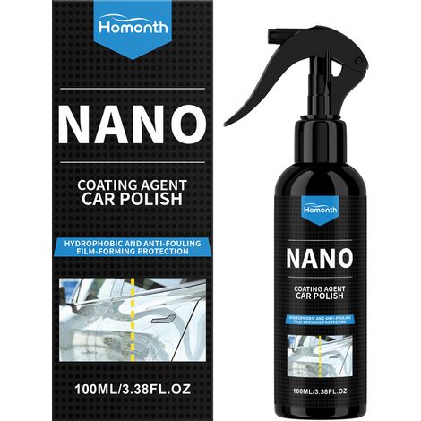 Nano-coating agent for waterproof, stain-resistant, dustproof, brightening, scratch-resistant, wear-resistant, and long-lasting penetrating automotive coatings -- 100ml (1/5)