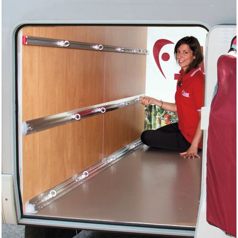 Aufbewahrungsstangen Fiamma 200 eloxiertes Aluminium 200 cm