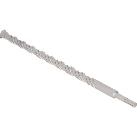 KOTARBAU® Kotarbau® Foret Beton Sds Plus 20x400mm - Meche Beton avec Pointe en Carbure Foret Béton - Foret Perforateur - Foret Hélicoïdal Pour Pierre Kvs - en Acier 40Cr - Argent