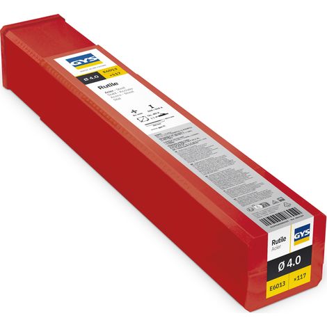 GYS Electrodos Rutilo E6013 4 mm 350 mm Acero