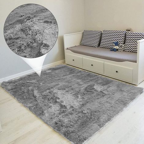 Alfombra, suave, antideslizante, de espuma de alta densidad, batik colorido, para dormitorio (1/5)