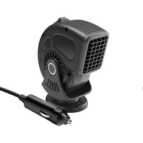 Chauffage de voiture 24 V pour allume-cigare, ventilateur 2 en 1 avec fonction chauffage et refroidissement, dégivrage et désembuage du pare-brise. (1/5)