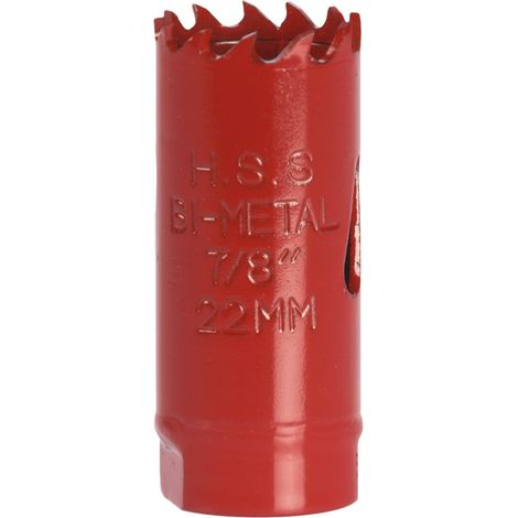 Trapanatrice Hss Bimetallo 22 P 35 mm