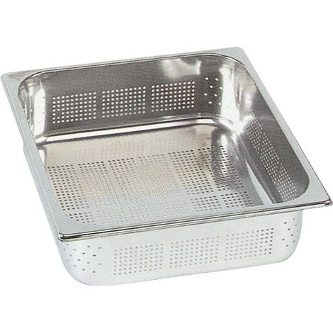 Bac inox fond perfore h65 mm - Diamond (1/2)