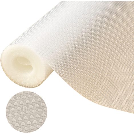 Tapis De Tiroir - EVA Antibactérien Non Adhésif - Pour Tiroirs Armoires Réfrigérateurs Étagères Cuisine Salle De Bain - 45 cm x 500 cm