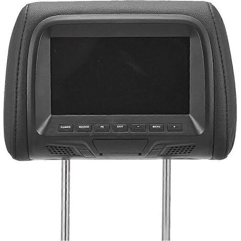 Universeller 7-Zoll-Auto-Kopfstützenmonitor mit Rücksitzbildschirm und Multimedia-Entertainment-Player für AV- und USB-Anschlüsse (1/5)