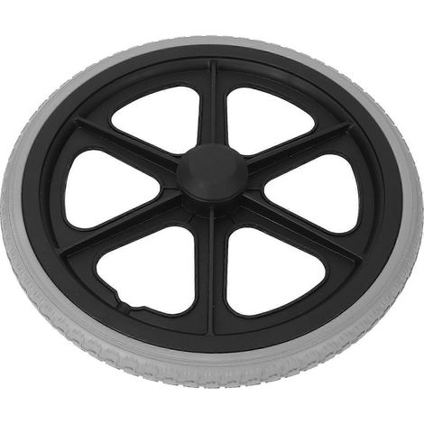 Ersatzrad für Rollstühle, 14 Zoll (350 x 30 mm), 6001-Lager, 12 mm Innenloch