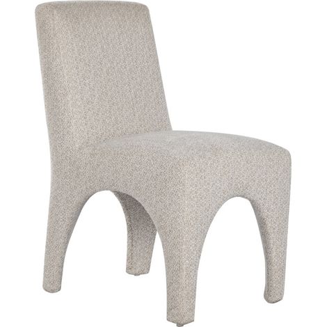 Silla Poliester 48X69X90 Tapizada Gris Claro (1/5)