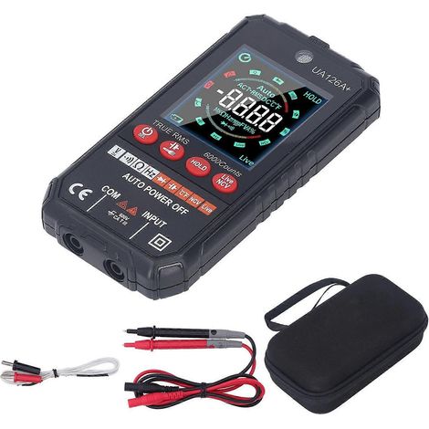UA126A+ Smart Screen Multimeter Vollautomatisches digitales Volt-Amperemeter für industrielle Anwendungen