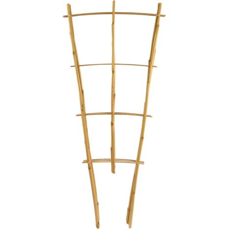 Rankgitter Bambus 33x12x85 cm Wandspalier