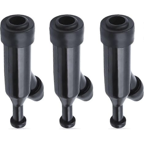 Lot de 3 capuchons de bougies d'allumage pour moteurs Honda GX160, GX390, GX120, GX240, GX270, GX340 et GX200. (1/5)