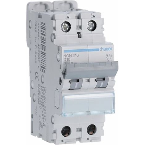 Disjoncteur 2p 32a Courbe D - Ngn232 - Hager