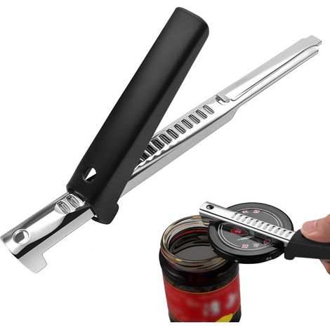 Apribottiglie per persone con artrite, apribottiglie regolabile, apriscatole manuale adatto a persone con scarsa forza nelle mani, ideale per ristoranti, bar, anziani e picnic. (1/5)