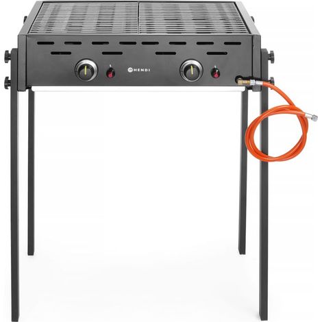 Gasgrill MASTER PRO SCHWARZ 790 x 560 mm 11,6 kW (1/5)